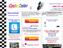 Tablet Screenshot of cyclecolor.com